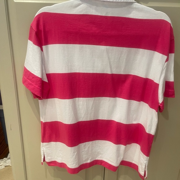 Alice and Olivia boxy polo tee, size L.  Worn once and laundered. - Picture 4 of 10